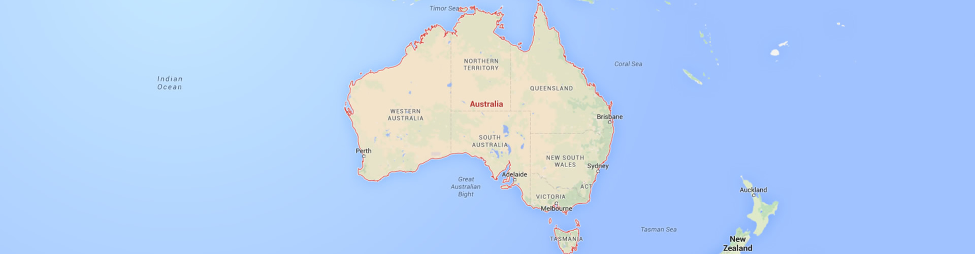 Australie Carte