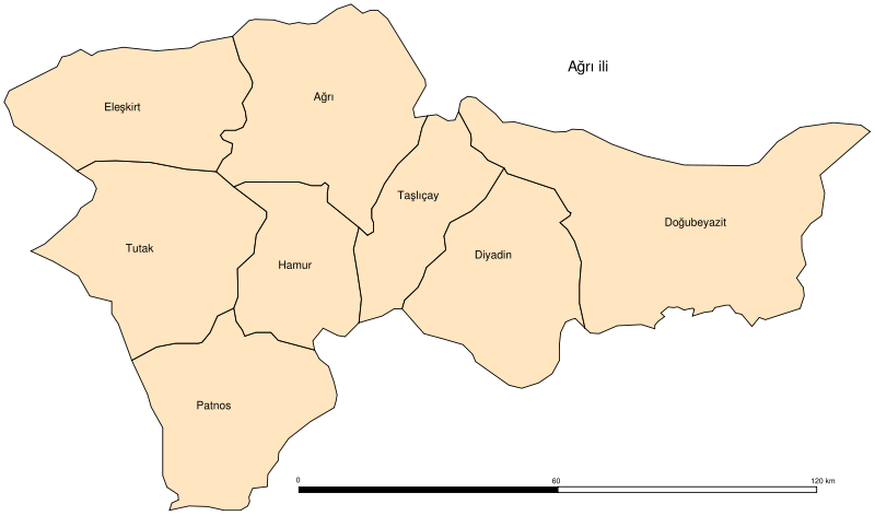 Hamur Map, Agri
