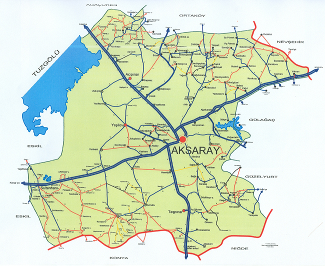 Eskil Map, Aksaray
