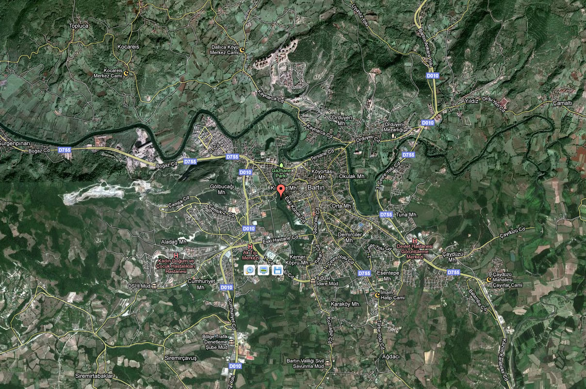 Ulus Map, Bartin