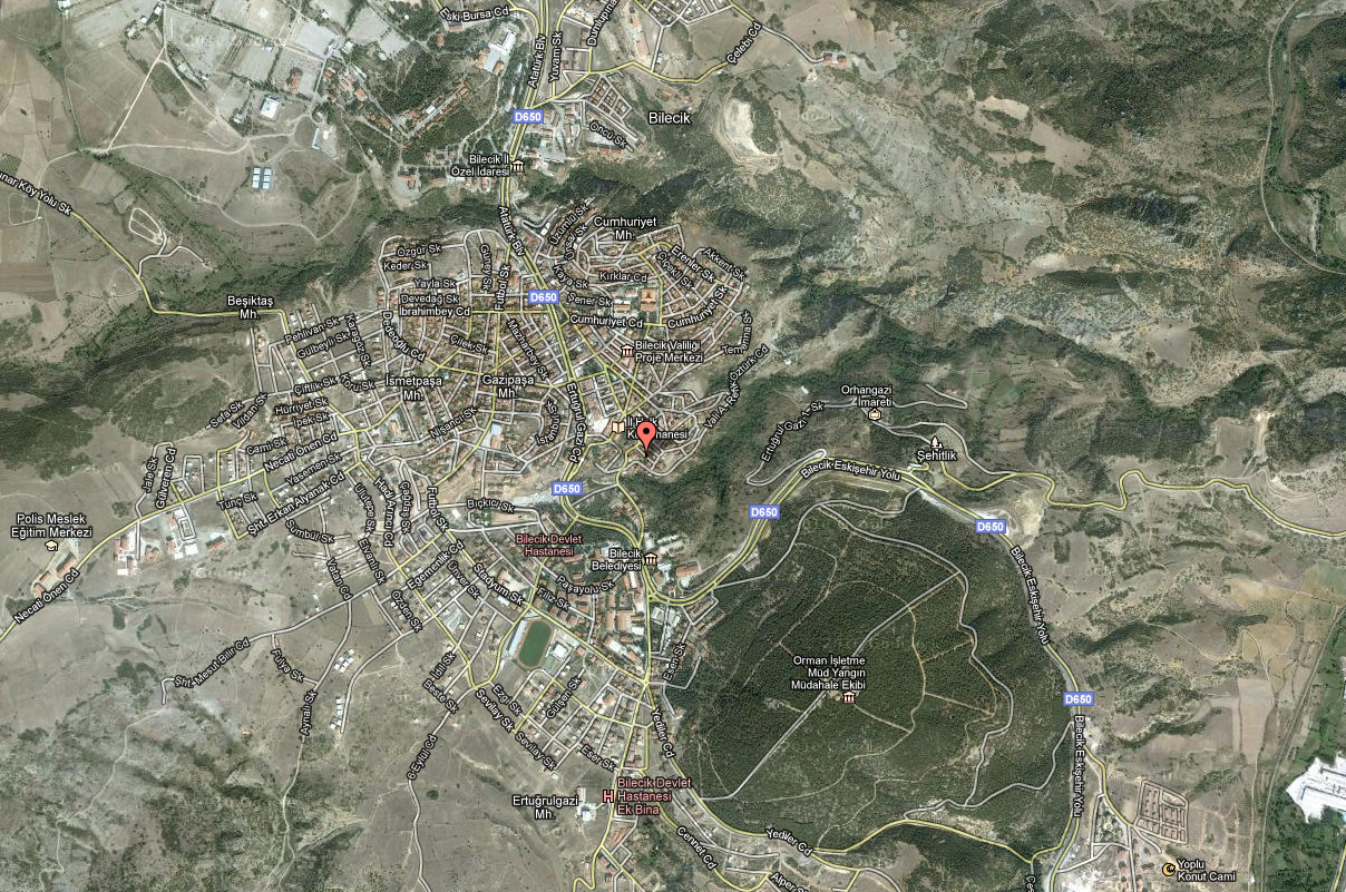Yenipazar Map, Bilecik
