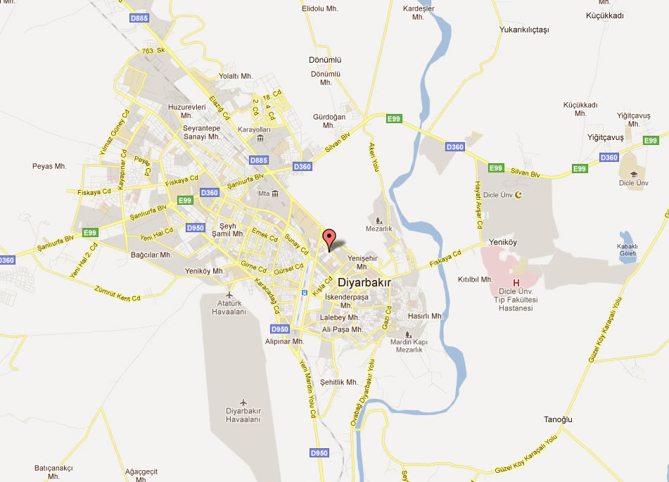 Lice Map, Diyarbakir