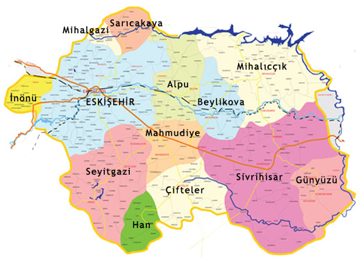 Alpu Map, Eskisehir