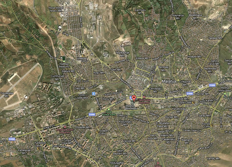 Kuluncak Map, Malatya