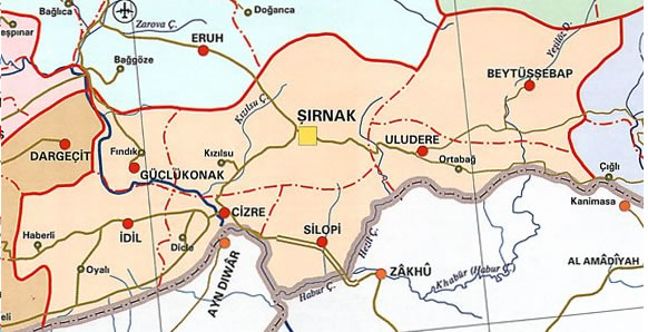 idil Map, Sirnak