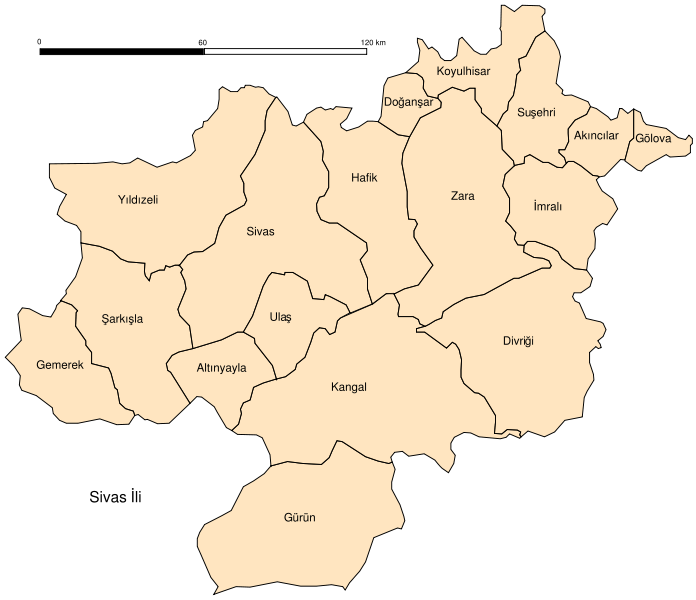 Ulas Map, Sivas