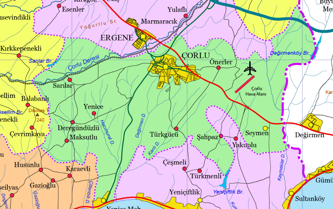 Muratli Map, Tekirdag