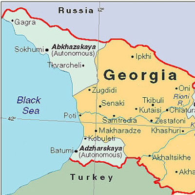 carte Abkhazie