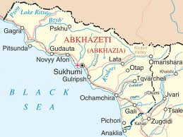 carte du Abkhazie