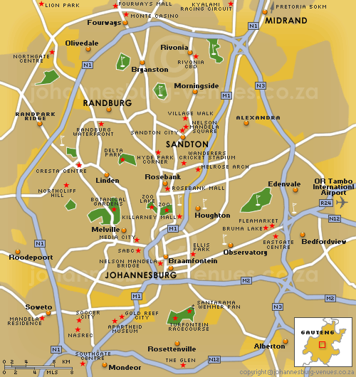 Johannesburg towns plan