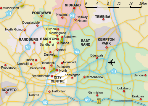 Johannesburg surrounds plan