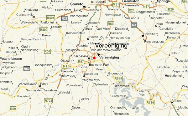 Vereeniging zone plan