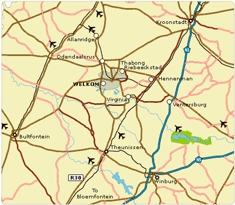 Welkom zone plan