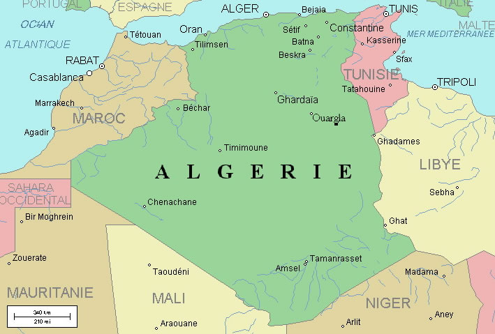 alger algerie plan