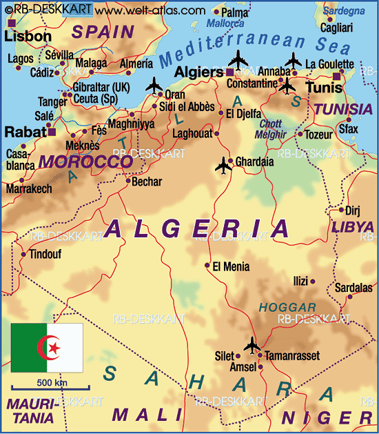 alger ville plan