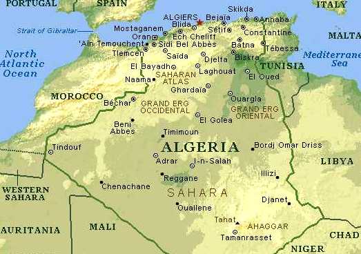 plan algerie