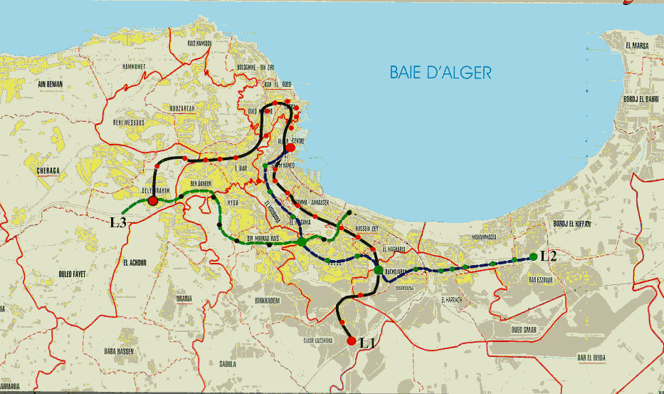 plan du algiers