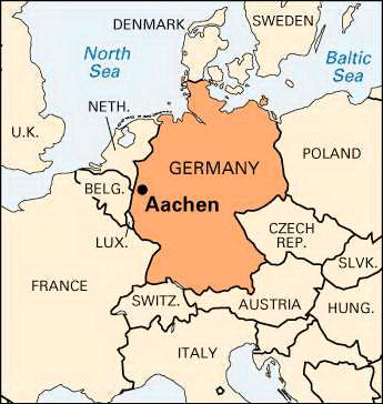 Aachen plan allemagne