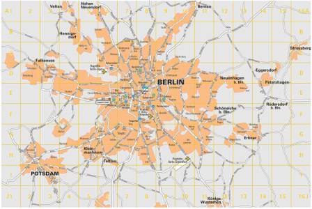 Berlin ville plan