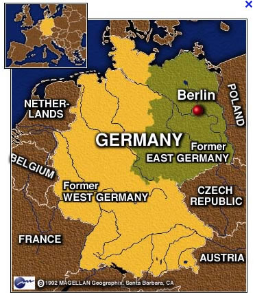 berlin allemagne plan