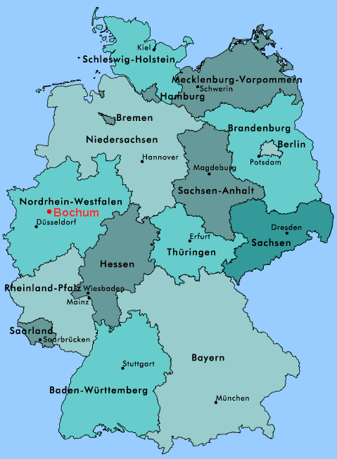 allemagne bochum plan