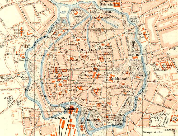 Braunschweig historique plan