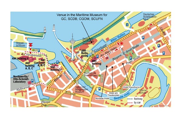 Bremerhaven ville plan