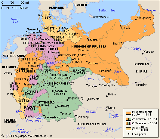 allemagne 1834 Darmstadt plan