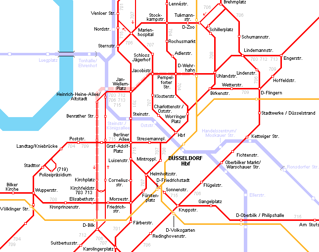duesseldorf metro plan