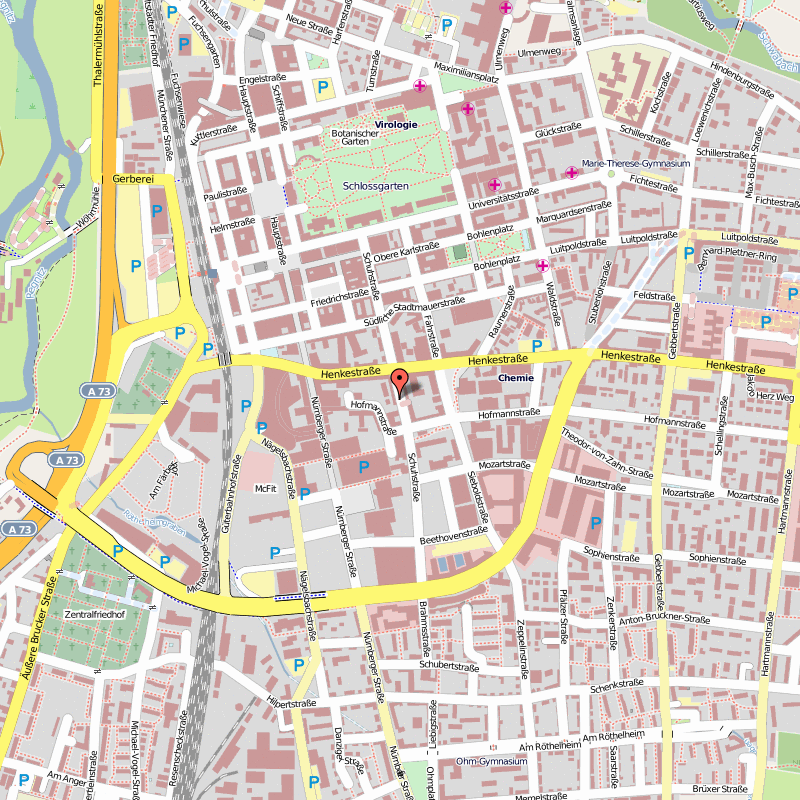 Erlangen ville plan