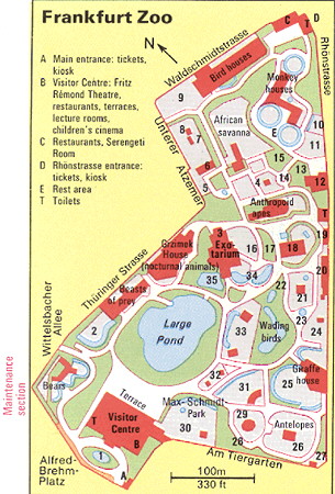frankfurt zoo plan