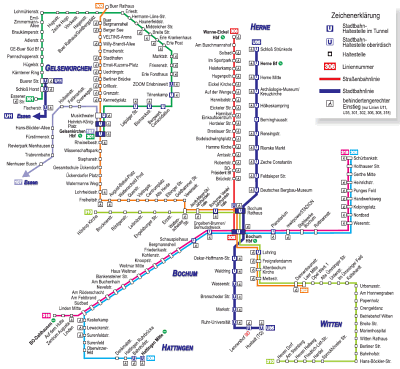 Gelsenkirchen metro plan