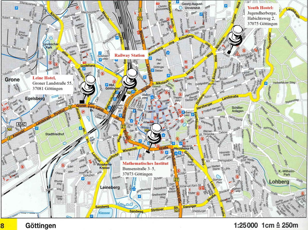 Gottingen ville plan