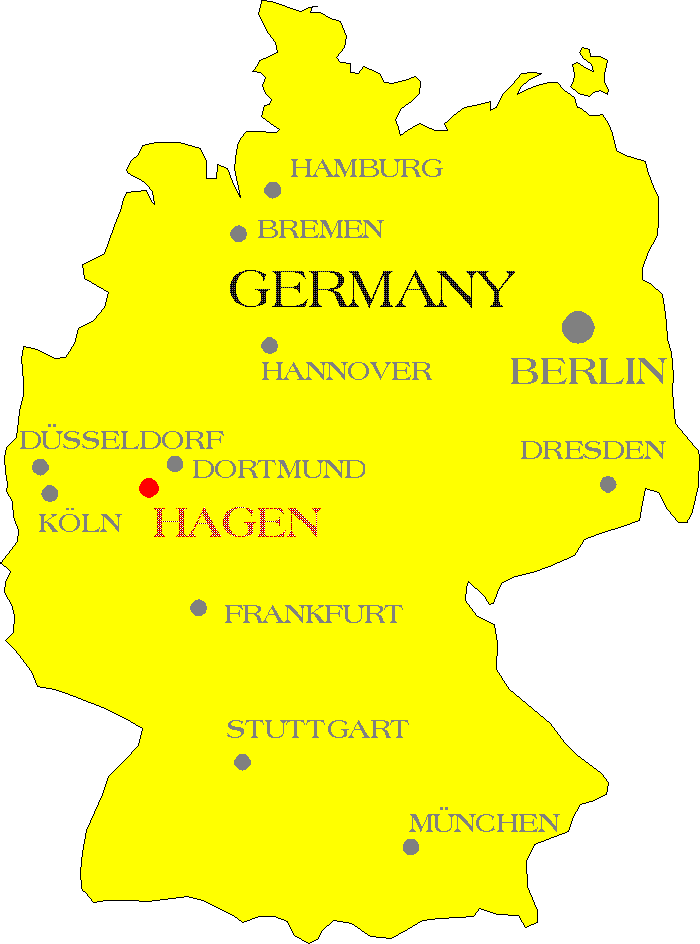 allemagne Hagen plan