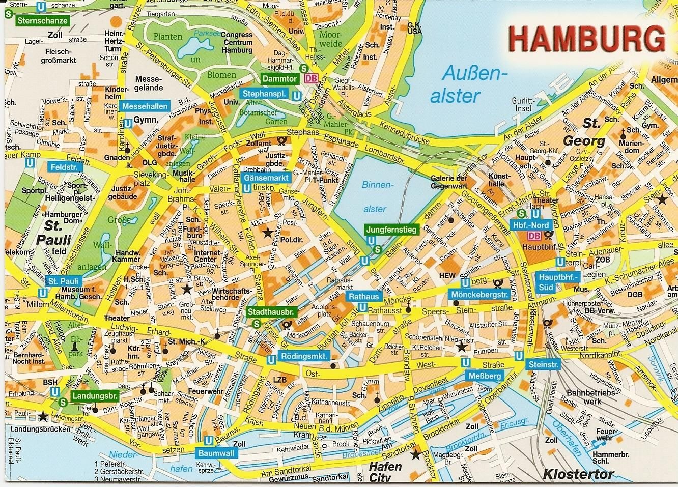 Hamburg quartiers plan