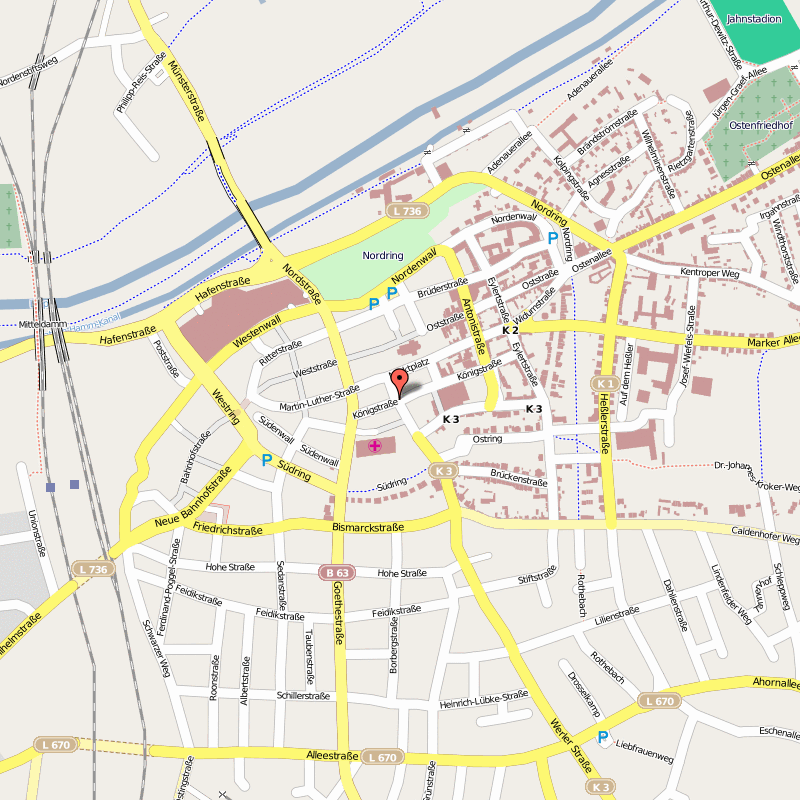 Hamm ville plan