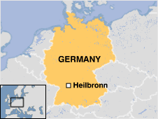 Heilbronn allemagne plan