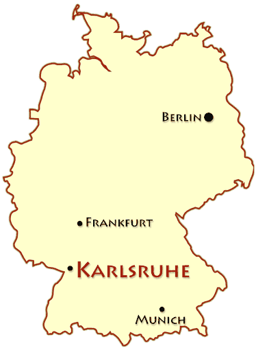 Karlsruhe karlsruhe location plan