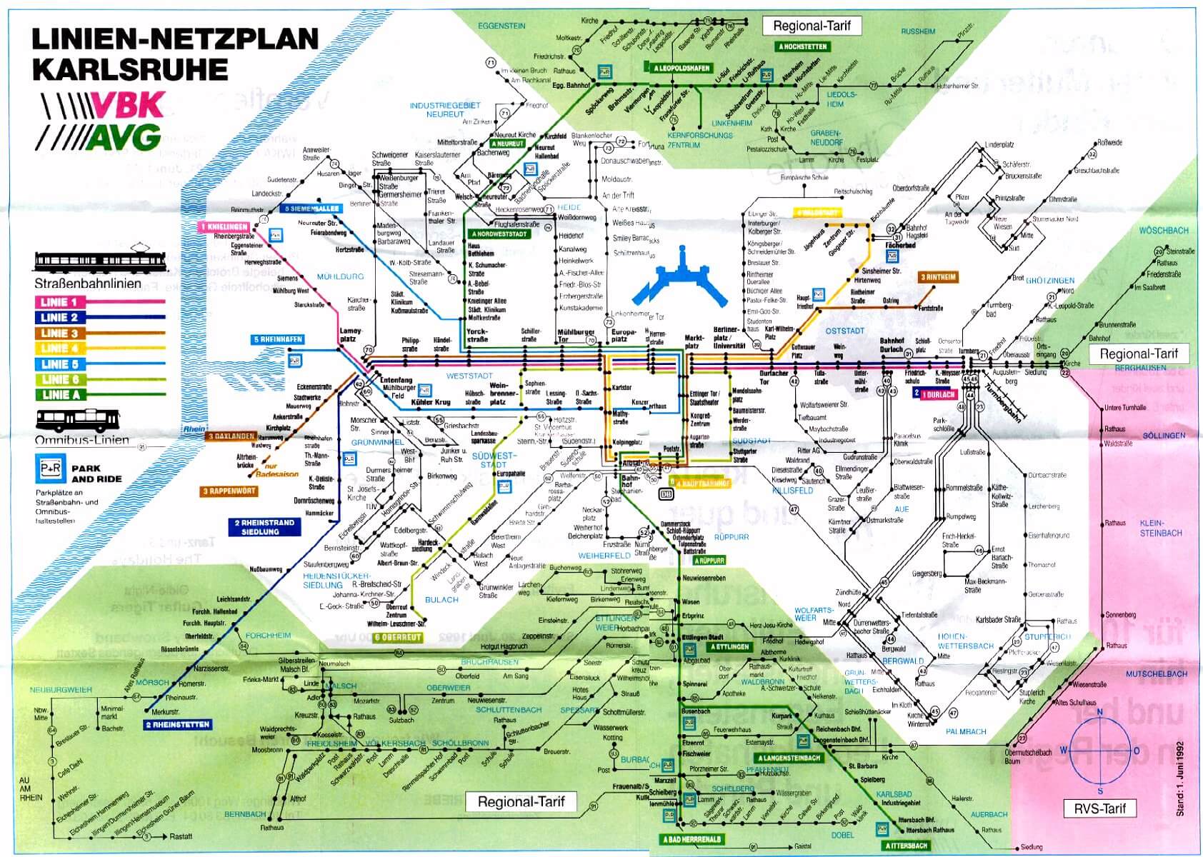 Karlsruhe metro plan