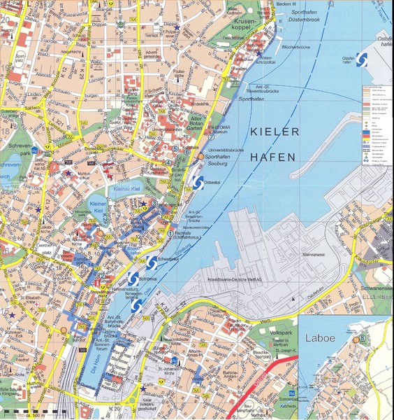 Kiel street plan