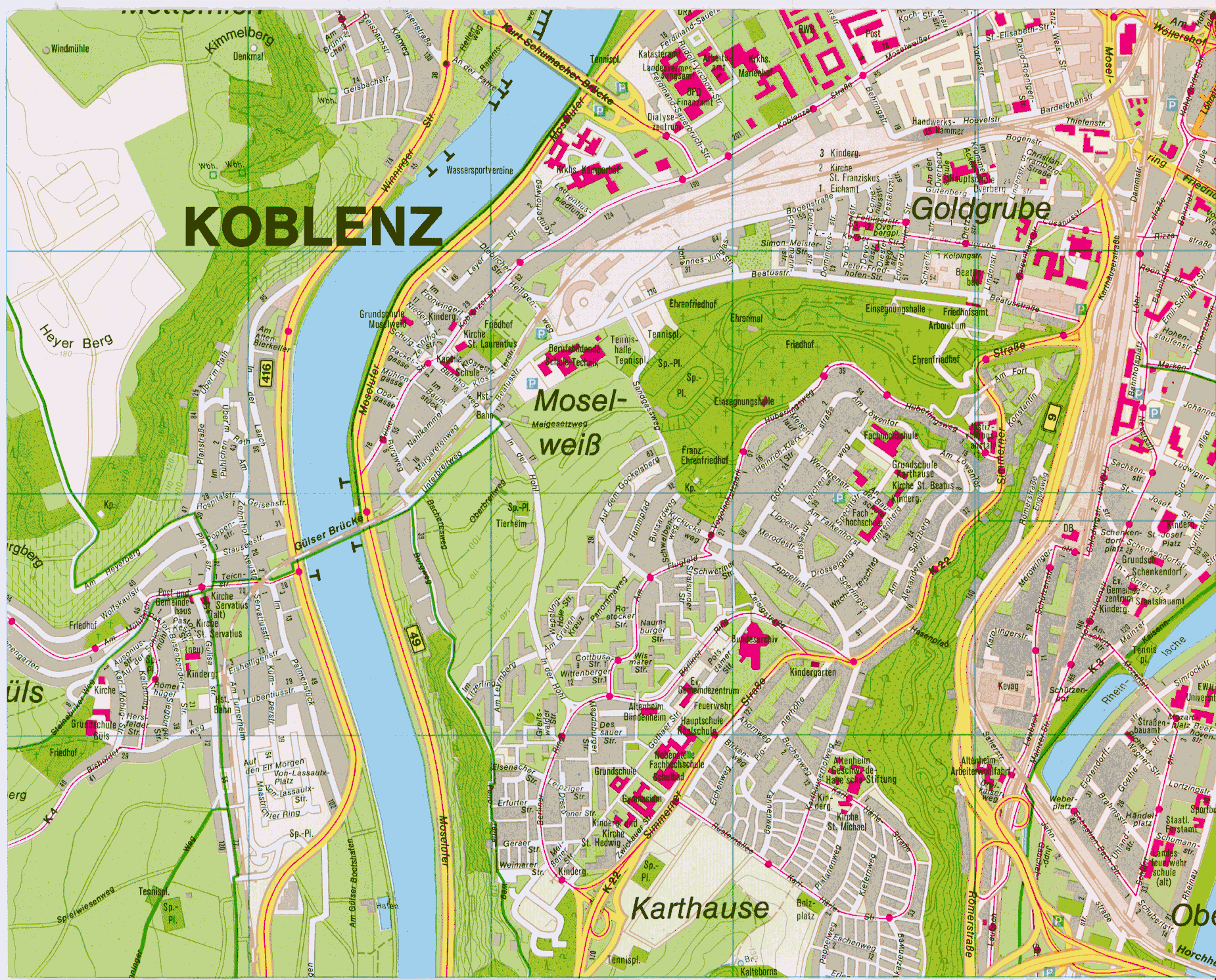 Klobenz ville plan