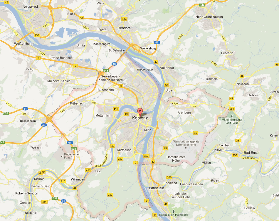 plan de Koblenz