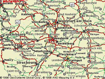 Mannheim zone plan