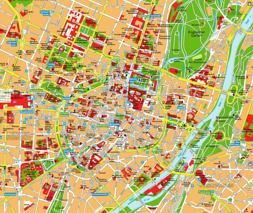 Munchen zone plan