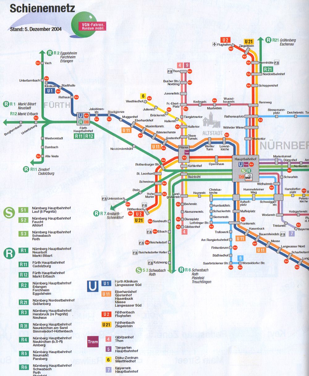 Nuremberg subway plan