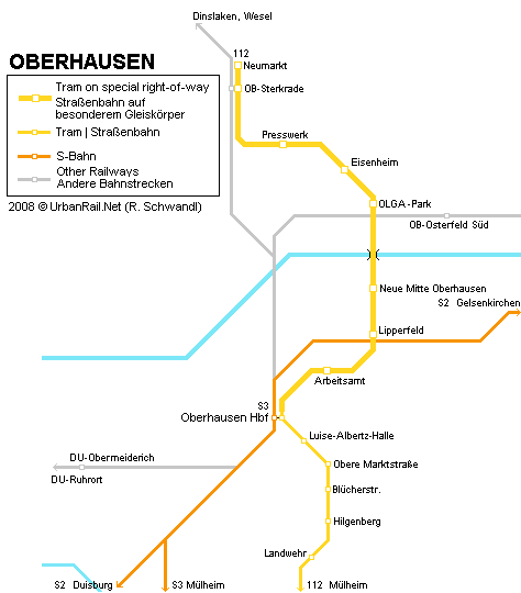 oberhausen metro plan