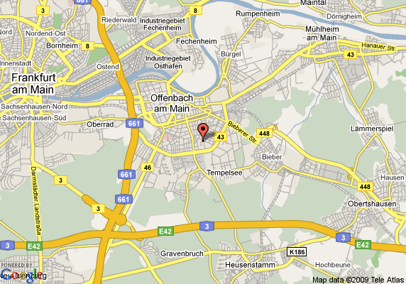 Offenbach hotel plan