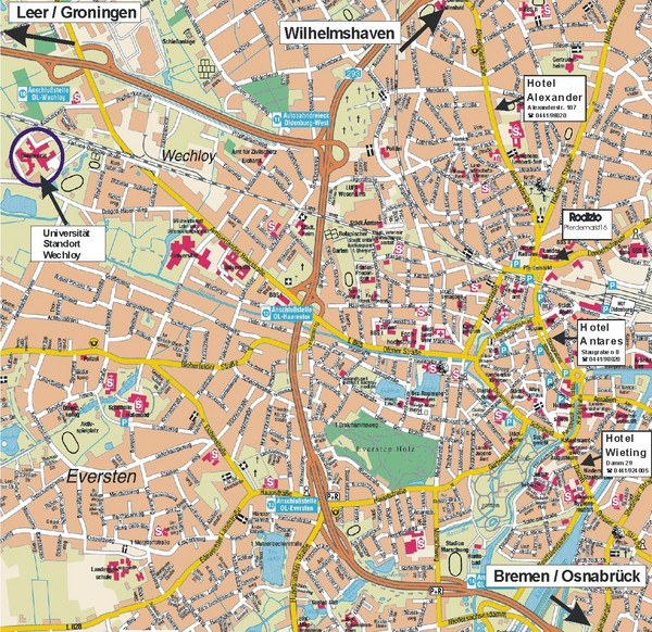 Oldenburg ville plan