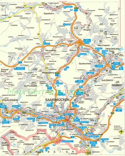 Saarbrucken zone plan