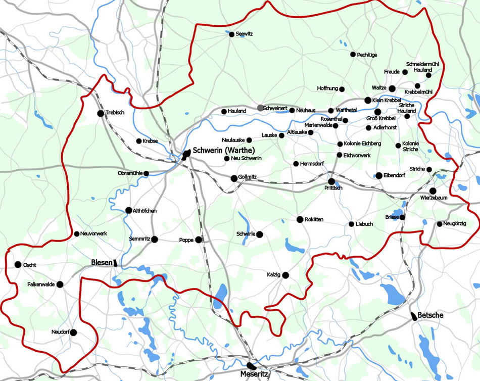 Schwerin province plan